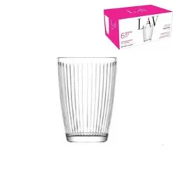 HESTIA Vasos Cristal 415cc