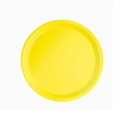 Hiper – Platos postre de color biodegradable | Hechos de cartón Ø17cm