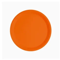 Hiper – Platos postre de color biodegradable | Hechos de cartón Ø17cm