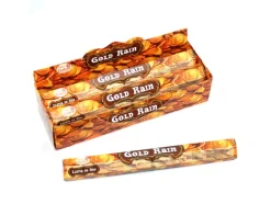 Incienso 20 Sticks Gold Rain