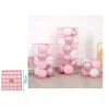 Jaula de Alambre Para Globos Rosa