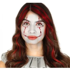 Joyas Faciales Adhesivas Payaso 13x15cm