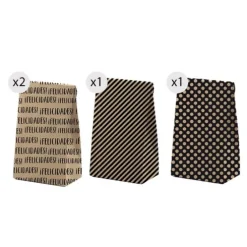 Juego 4 Bolsas Regalo Craft M
