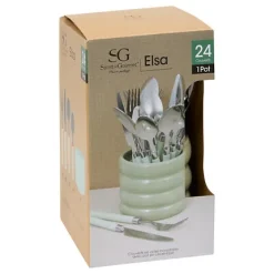 Juego Cubiertos Elsa Con Soporte Dolomita