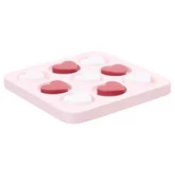 Juego de Tres en Raya Love Cemento Rosa