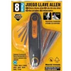 Juego Llave Allen 8PCS