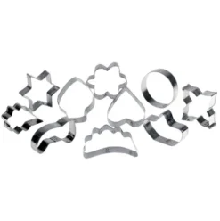 Juego Moldes Cortapastas Inox