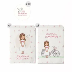 Juego 10 Sobres Regalo 13X16 Comunión Niña