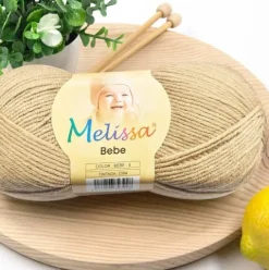 Lana Bebé Beige Claro 5