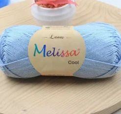 Lana Cool Azul Pastel 14