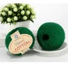 Lana Cotton Verde Esmeralda 319
