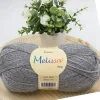 Lana Finas Gris Melange 65