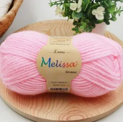 Lana Gruesa Rosa Pastel 24
