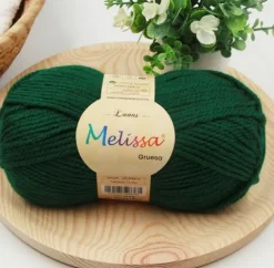 Lana Gruesa Verde Bosque 31