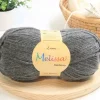 Lana Mediana Gris Melange 39