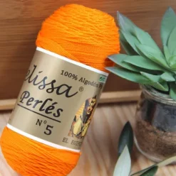 Lana Perlés 5 Naranja 17