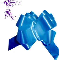Lazo Automático Cinta Azul 30MM