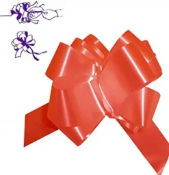 Lazo Automático Cinta Rojo 30MM