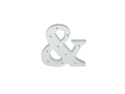 Letra Madera Blanca C/Leds – &