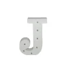 Letra Madera Blanca C/Leds – J