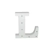 Letra Madera Blanca C/Leds – L