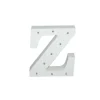 Letra Madera Blanca C/Leds – Z