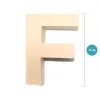 Letra Scrap Papel Grande – F