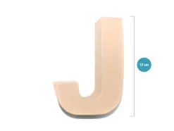 Letra Scrap Papel Grande – J