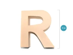 Letra Scrap Papel Grande – R