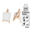 Lienzo Mini Caballete 8x8cm