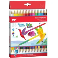 Lápices de Colores Bicolor 24u