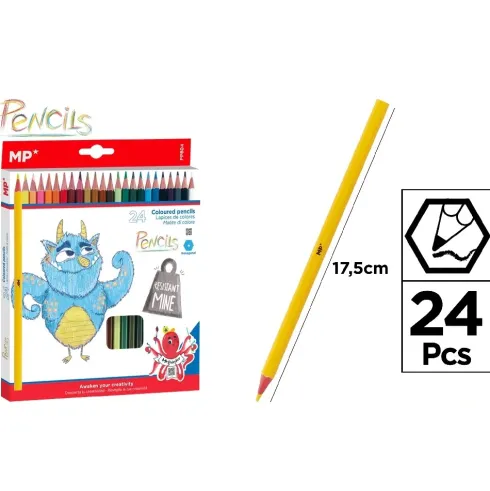 Lápices De Colores 24U