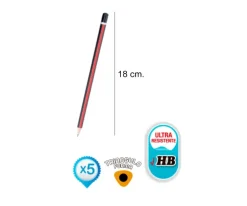 Lápices HB 5U