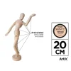 Maniquí de Dibujo 20cm