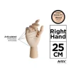 Maniquí de Mano Derecha 25,5cm