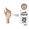 Maniquí de Mano Izquierda 25,5cm