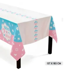 Mantel Estampado Gender Reveal