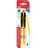 Marcador Fluorescente Retractil 2u