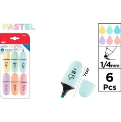 Marcador Pastel Mini 6u