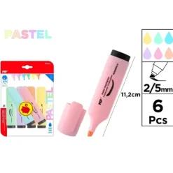 Marcador Pastel 6u