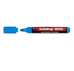 Marcador Permanente EDDING 300 Azul Claro