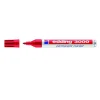 Marcador Permanente EDDING 3000 Rojo