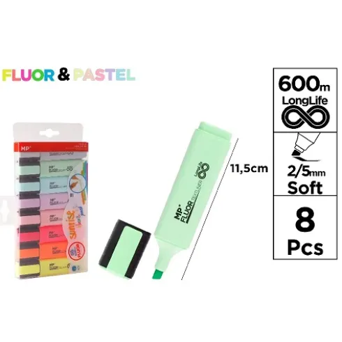 Marcador Textliner Sunrise 8u