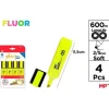 Marcador Textliner Yellow 4u