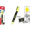 Marcador Tiza Liquida Limpieza Seco Amarillo