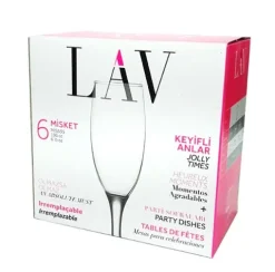 MISKET Copas Champagne 190cc