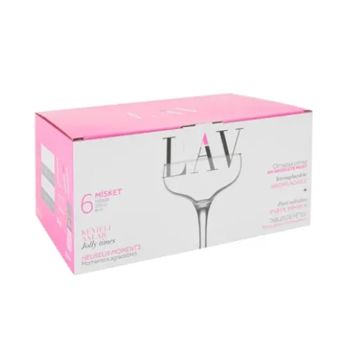 MISKET Copas Champagne 235cc