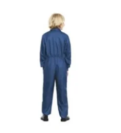 Mono Worker Azul Infantil