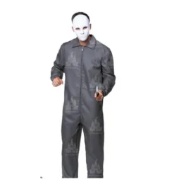 Mono Worker Gris Adulto