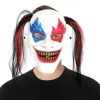 Máscara Plástico Payaso Pelo